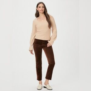 PAIGE
Cindy w/Twisted Seam Split - Chicory Coffee woman size 25 & 27